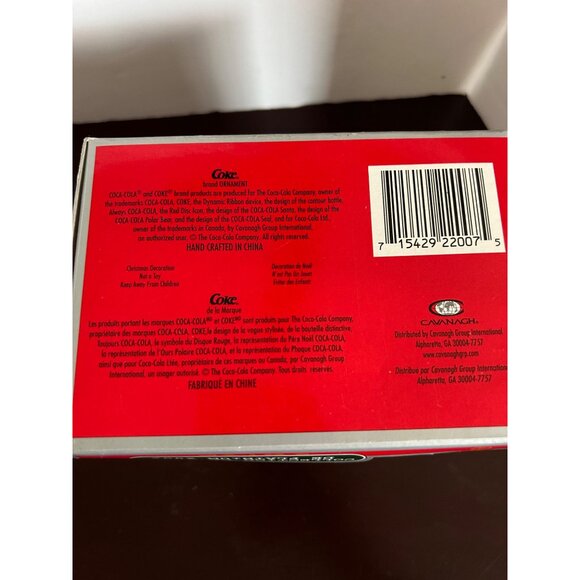 Coca-Cola 2002 Platinum Series Collection Ornament Santa Christmas Collectible - Picture 7 of 8